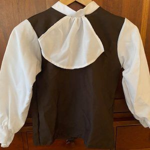 2-piece Colonial Boy costume brown M (size 8-10)